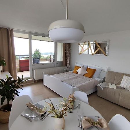 Pools, Sauna Und Balkon Mit Panoramablick Sankt Englmar Bagian luar foto