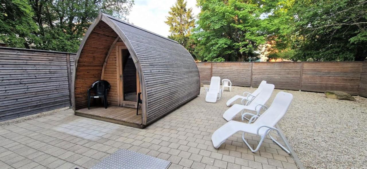 Pools, Sauna Und Balkon Mit Panoramablick Sankt Englmar Bagian luar foto